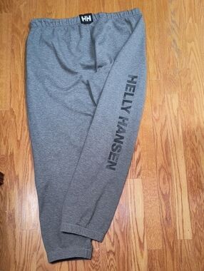 Helly Hansen Gray Logo Sweat Pants